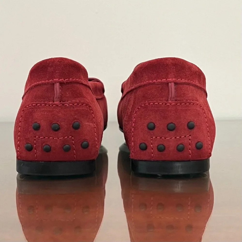 NIB Tod's Gommino Suede Loafers - Picture 10 of 15